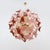 Mid-Century Modern Italian Sputnik Chandelier in Pink and Ruby Murano Glass and Brass, 2000 For Sale - Image 3 of 10