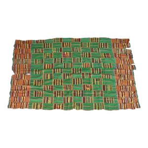 Mid 20th Century Women's Kente Cloth Textile