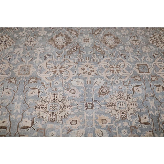 Persian Malayer Sea Foam Color Rug rug no.j4366 For Sale - Image 14 of 14