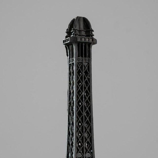Metal Metal Eiffel Tower Decoration, a Pair For Sale - Image 7 of 9