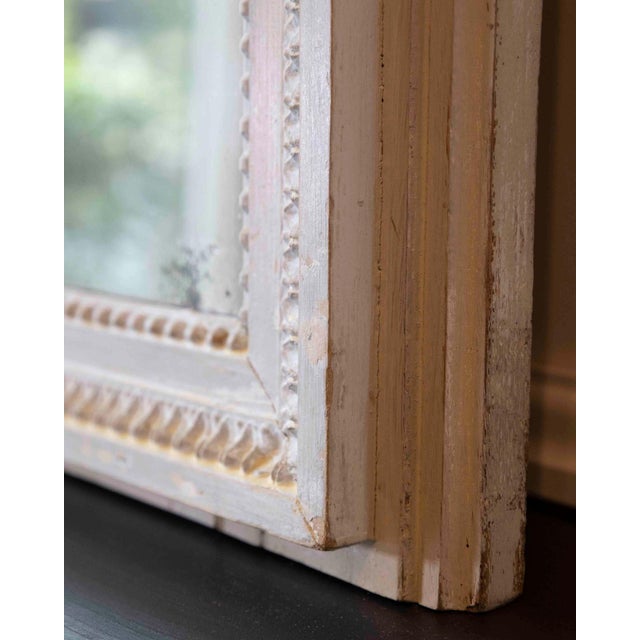 French 18th Century Louis XVI Wood Panel Mirror For Sale In Atlanta - Image 6 of 7