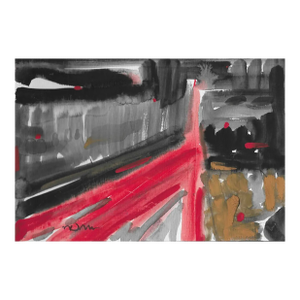 1997 Norbert Voelkel Abstract Painting