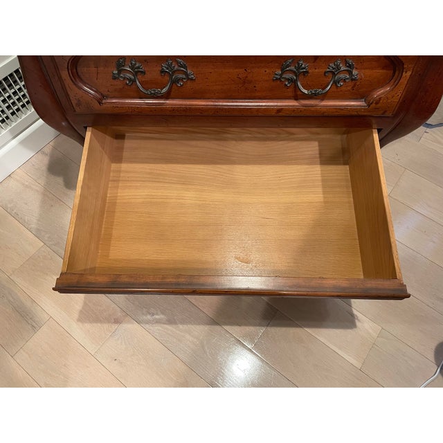 1980s Milling Road by Baker Furniture French Provincial Louis XV Bombe For Sale - Image 9 of 9