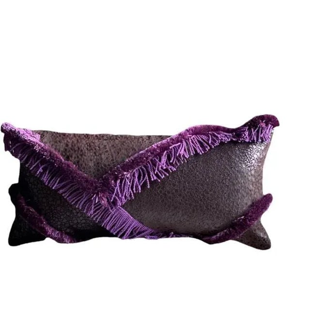 Textile Ziggy Cushion Cover from Sohil Design For Sale - Image 7 of 7