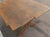 Brown Country Rustic French x Based Table For Sale - Image 8 of 14