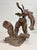 Up for sale is a vintage bronze sculpture by artist Daniel Vance titled "Tell me how Dennia died", featuring a...