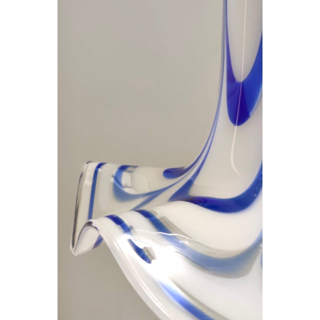 Vintage Italian Murano Glass Bell Pendant from Mazzega, 1970s For Sale - Image 12 of 16