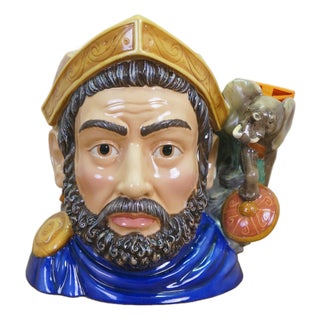 Royal Doulton English Traditional Hannibal Great Military Leaders Toby Character Jug For Sale