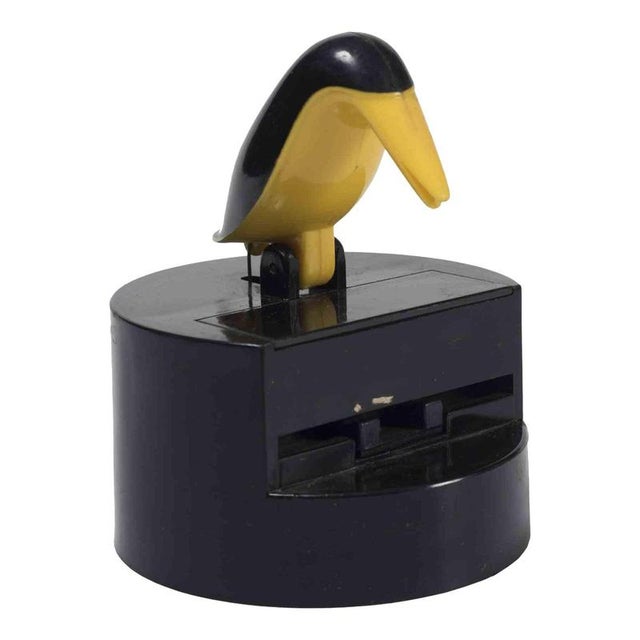 Vintage Italian Bakelite Toucan Toothpick Dispenser For Sale - Image 6 of 6