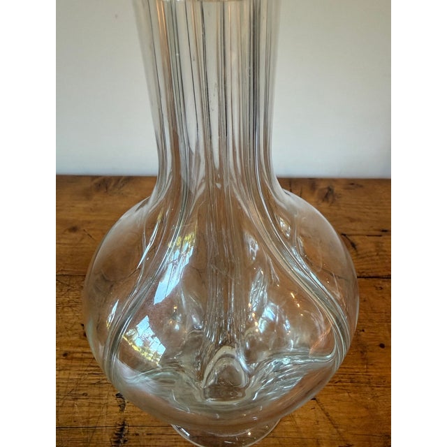 French Vintage 4~Chamber Decanter, Made in France For Sale - Image 3 of 8