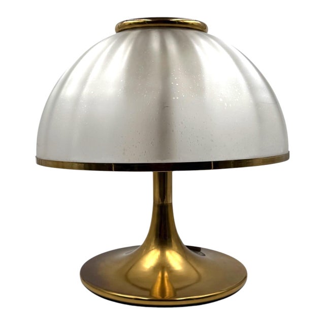 1970s Mushroom Murano Table Lamp For Sale - Image 9 of 9