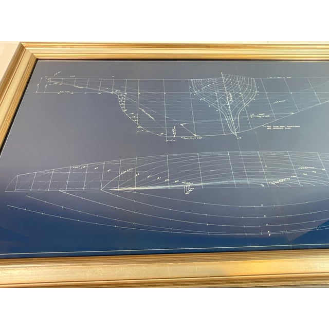 Original Yacht Blueprint for the Q Class Sloop "Tartar" For Sale - Image 11 of 12