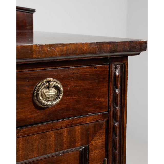 Traditional 19th Century France Georgian Brown Wood Storage Cabinets & Cupboards For Sale - Image 3 of 11