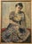 Alojzy Siwecki, Women's Portrait, 1970s, Oil Painting on Canvas For Sale - Image 8 of 8