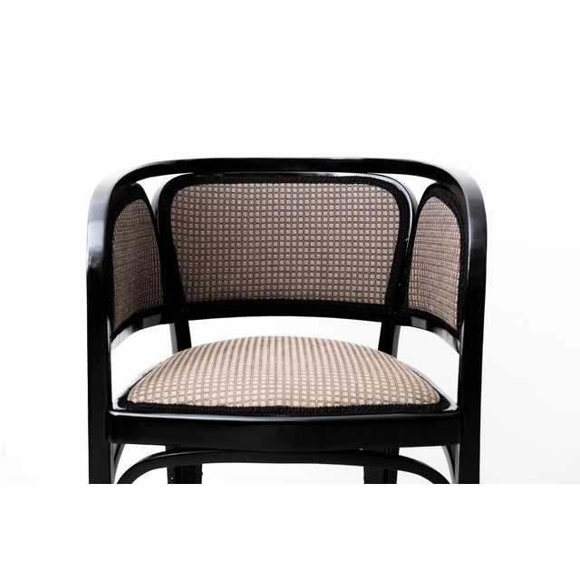 Original Art Nouveau Armchair Model 716/F by Gustav Siegel for Jacob & Josef Kohn, 1901 For Sale - Image 4 of 18
