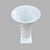 This is a milk glass vace made by Fostoria in their American pattern. Standing at 9.75” tall, with a 3.5” square base, it...