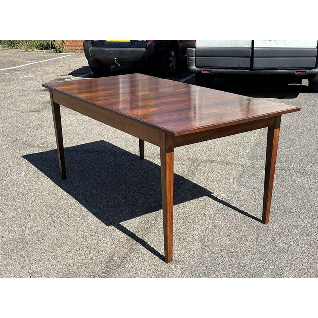 Mid-Century Rosewood Dining Table & Chairs, Set of 5 For Sale - Image 17 of 18