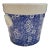 English Floral Porcelain Jardiniere For Sale