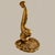Vintage Mid Century Asian Gold Koi Dolphin and Shell Wall Shelf Decorative Bracket For Sale - Image 10 of 10