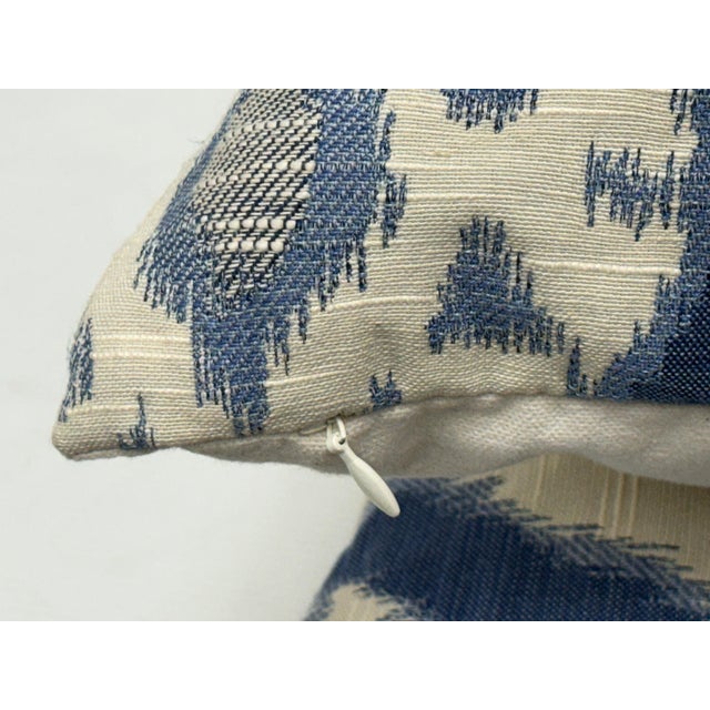 Thom Filicia Home Collection the Rigi Ink Pattern Pillows, Pair For Sale - Image 11 of 12