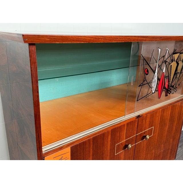 Vintage Italian Display Cabinet, 1960s For Sale - Image 10 of 14
