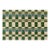 Large Remnant of Christopher Farr Cloth - Chubby Check in Green For Sale