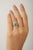 Not Yet Made - Made To Order Luxury 2.44ct Emerald Diamond 18k Gold Ring Size 6.5 for Women by VRJewels For Sale - Image 5 of 15
