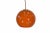 1970s Vintage Ball Pendant Lights in Orange Opaline, 1970s, Set of 9 For Sale - Image 5 of 10
