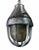 Industrial Ceiling Light Fixture - Vintage Industrial Steel For Sale - Image 3 of 4