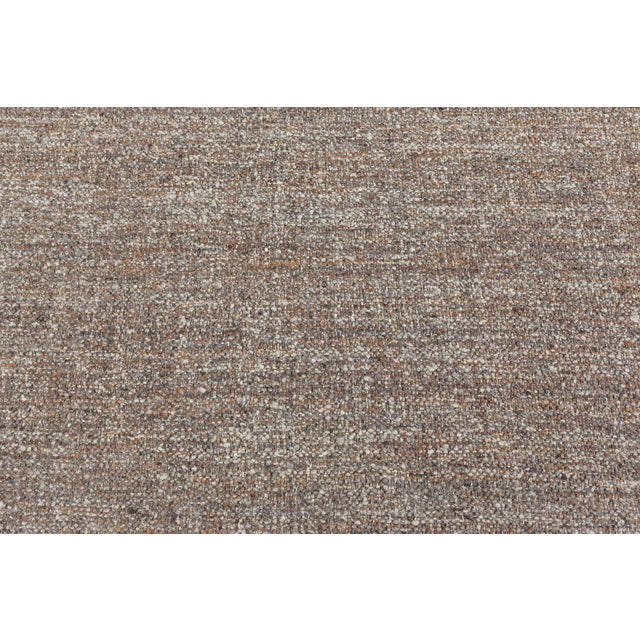 Modern Flat-Weave High-Low Runner in Nettle Mix and Yak Wool by Doris Leslie Blau Size: 6'1" × 28'7" (185 × 871 cm)...
