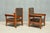 Art Deco Armchairs in Oak and Macassar from Anton Lucas, Netherlands, 1925, Set of 2 For Sale - Image 4 of 15