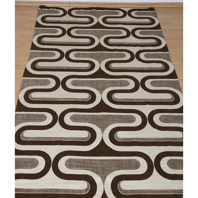 Mid-Century Curtain Panels, 1970s, Set of 2 For Sale - Image 4 of 8