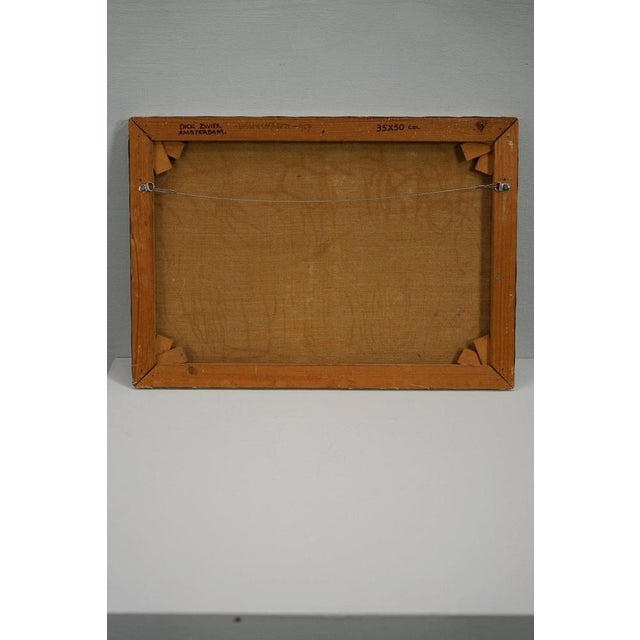 Dick Zwier, Abstract Composition, Oil Painting For Sale - Image 9 of 15