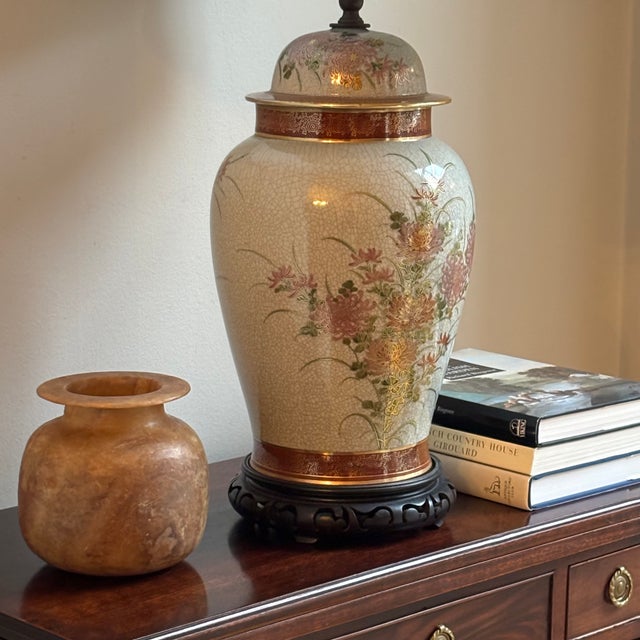 Vintage Handcrafted Egyptian Alabaster Vase For Sale - Image 18 of 18