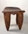 Organic Handmade African Tribal Art Folk Art Hand Carved Wood Stool For Sale - Image 4 of 12