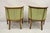 Antique Italian Regency Distress Carved Walnut Barrel Back Club Arm Chair, Pair For Sale - Image 9 of 11