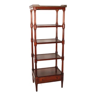 Louis XVI Style Mahogany Etagere For Sale