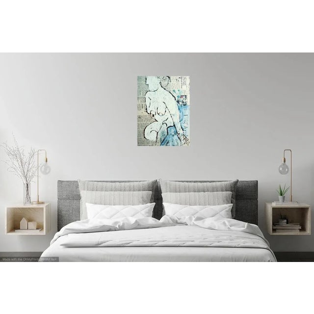 Martha Holden "French Woman" Drawing on French Paper For Sale In Los Angeles - Image 6 of 8