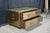 1970s 1970s Sarreid Brass Clad Nailhead Dresser Chest of Drawers Campaign Console 34" For Sale - Image 5 of 11