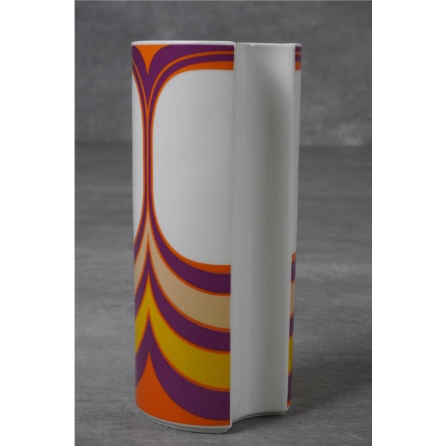 1970s Vintage Porcelain Vase from Krautheim & Adelberg, 1970s For Sale - Image 5 of 9