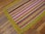 Early 20th Century 1930s Multicolor Stripe Antique American Hooked Rug 2'3" X 7' Handmade Wool Carpet For Sale - Image 5 of 5