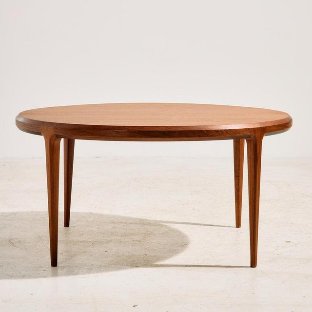 Teak Coffee Table by Johannes Andersen for CFC Silkeborg, 1960s For Sale - Image 10 of 10