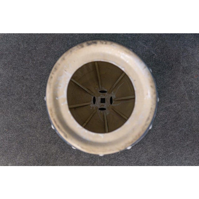 Porcelain Stool with Floral Decor For Sale - Image 13 of 14