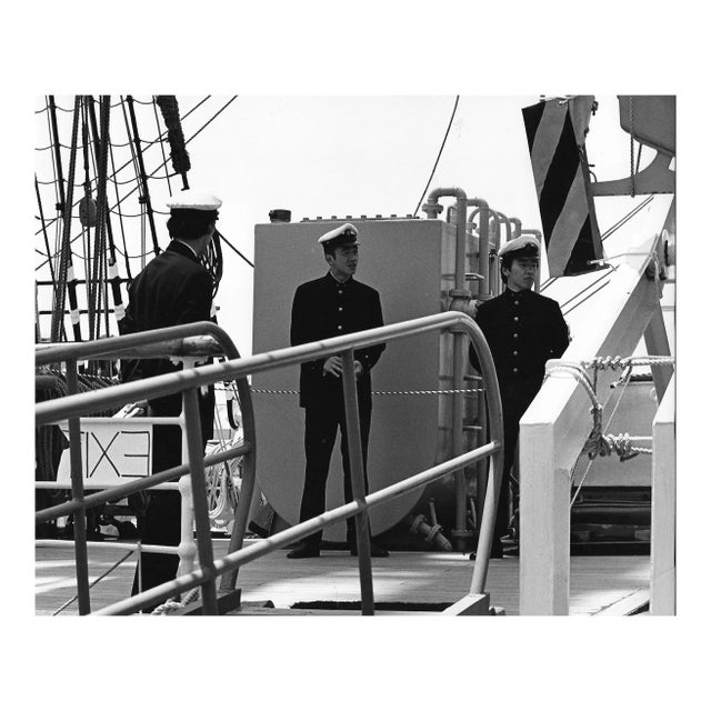 1976 Japanese Sailors Naval Photograph by Don Ware For Sale