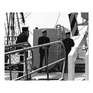 1976 Japanese Sailors Naval Photograph by Don Ware