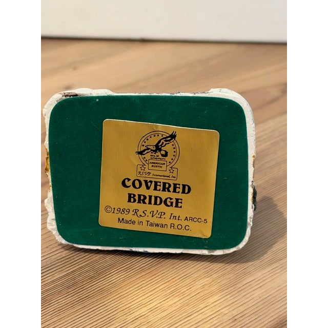 1980s Covered Bridge Piece From the American Rustic Series For Sale - Image 5 of 12