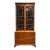 Antique English Georgian Mahogany Bureau Bookcase With Astragal Glass Doors, Late 18th Century For Sale