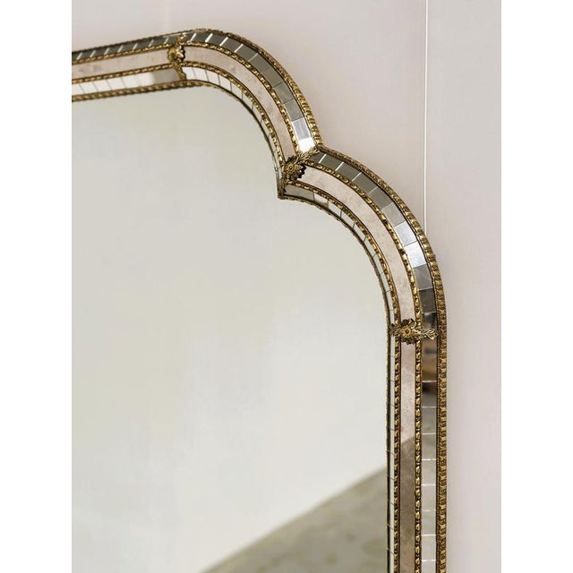 Width: 150 centimeters Height: 85 centimeters Depth: 4 centimeters Impressive large Spanish decorative wall mirror, dating...