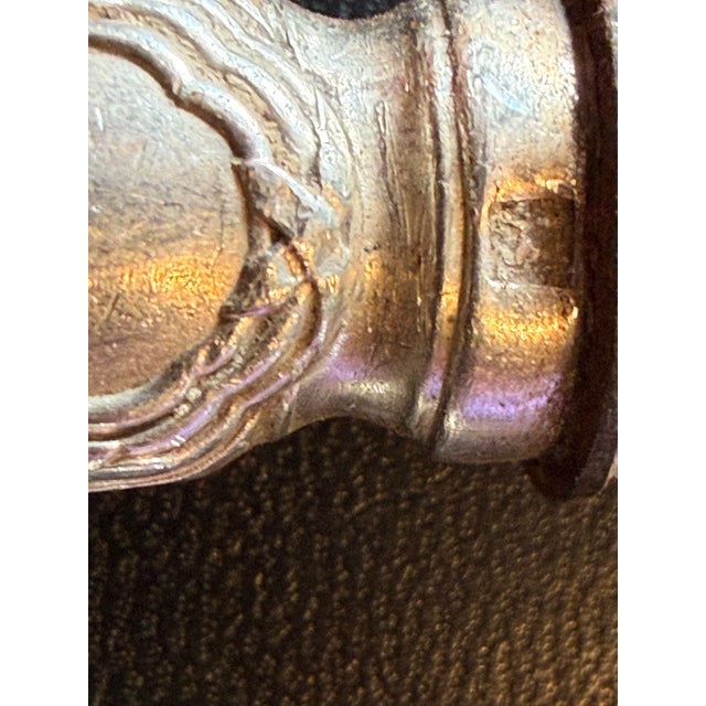 1950s Silver-Plated Metal Knife Set from Ercuis, 1950s, Set of 12 For Sale - Image 5 of 7