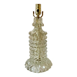 Vintage Carl Fagerlund Style Mid Century Glass Lamp For Sale